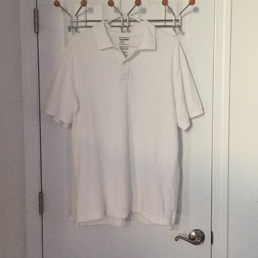 White polo size XL